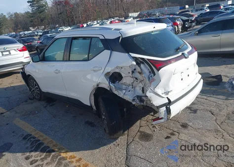 2021 Nissan Kicks Sv Xtronic Cvt from USA, damaged, VIN 3N1CP5CV2ML529751